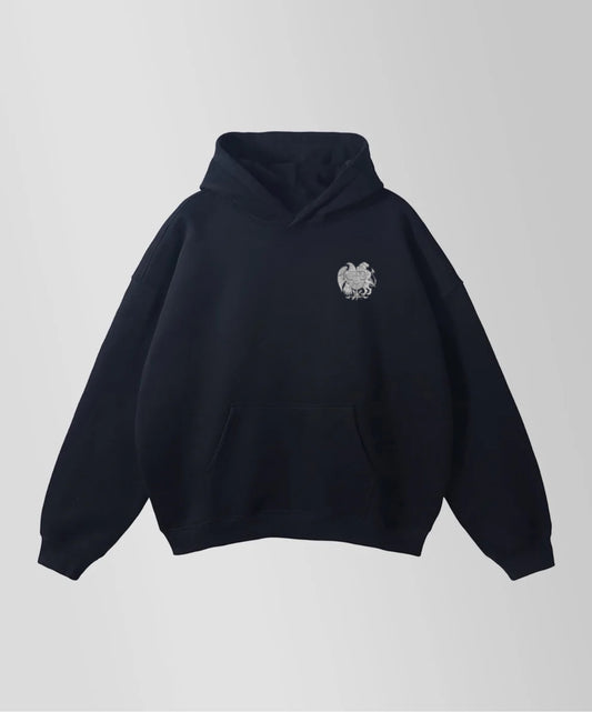 Black Hoodie "Coat of Arms of Armenia" | Heritage Collection